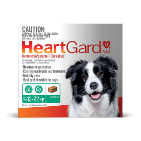 HeartGard Plus Dog Medium 12-22kg Green