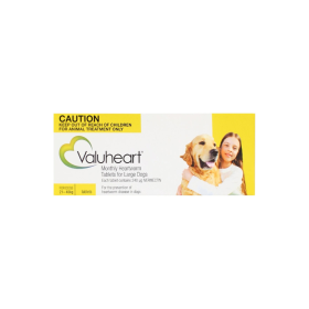 Valuheart Heartworm Tablets Dog Large 46-88lbs Gold