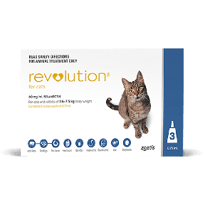 Revolution for cats 5-15lbs blue