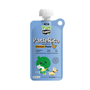 YumGuard Paste Rica Chicken Paste Treat for Dogs & Cats 45g front