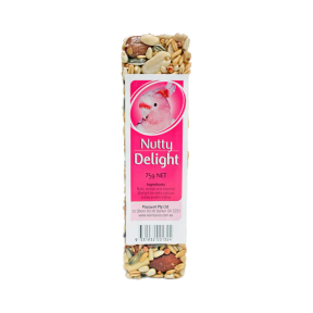 Passwell Nutty Delight Treat Bar for Birds 75g Front