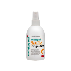 Aristopet Flea & Tick Spray + Insect Growth Regulator Dogs & Cats 250ml