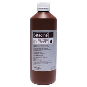 Betadine Antiseptic Solution 500ml