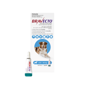 Bravecto Spot On Dog Large 44-88lbs Blue 1 Pack