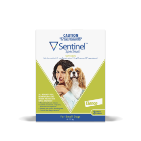 Sentinel Spectrum Dog Small 8.8 - 22lbs Green