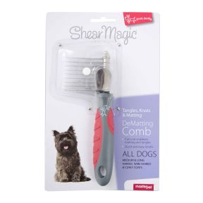 Yours Drooly Shear Magic Dematting Comb