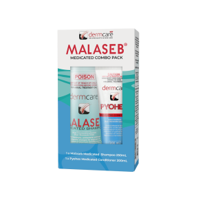 Dermcare Malaseb Medicated Shampoo & Pyohex Medicated Conditioner Combo Pack 450ml