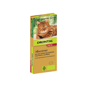 Drontal Allwormer Cat Large 6kg Tablets