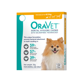 Oravet Dental Chews Dog Extra Small