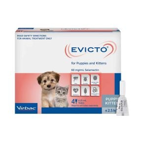 Evicto Puppy & Kitten Up To 2.5kg Blue 4 Pack
