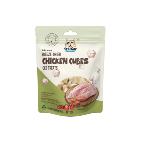 Freecat Freeze Dried Chicken Cubes Cat Treats 50g