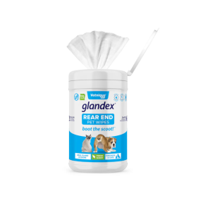 Glandex Anal Gland Hygienic Pet Wipes 75 Pack