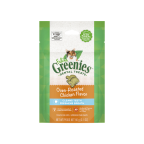 Greenies Dental Treats Cat Oven Roasted Chicken Flavour