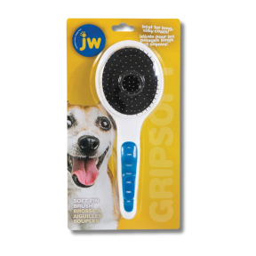 Gripsoft Dog Soft Pin Brush Front