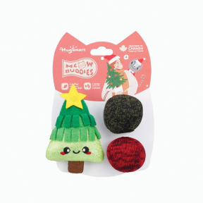 HugSmart Meow Buddies Christmas Tree & Balls