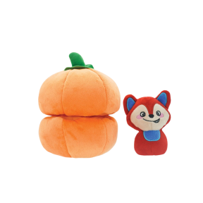 HugSmart PUZZLE HUNTER DOG TOY FRUITY CRITTERZ PUMPKIN 19x12x12cm