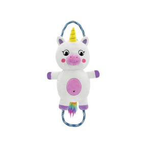 HugSmart Rope Funz Fairytale Story Unicorn Dog Toy