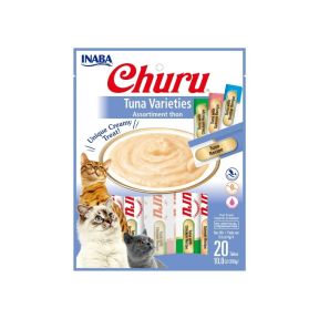 Inaba Churu Puree Tuna Varieties Cat Treats 20 Pack