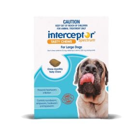 Interceptor Spectrum Dog Large 22-45kg Blue