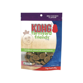Kong Farmyard Friends BBQ Chicken Biscuit Treats 200g