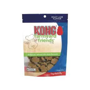 Kong Farmyard Friends Roast Lamb Biscuit Treats 200g