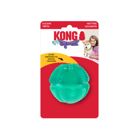 KONG Squeezz Dental Ball Dog Toy