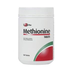 Methionine Tablets Value Plus x 500