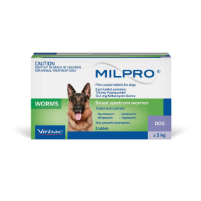 Milpro Broad Spectrum Allwormer 5-25kg