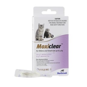 Moxiclear For Kittens and Small Cats up to 4kg