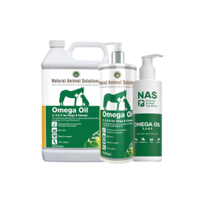 Natural Animal Solutions Omega Oil 3, 6 & 9 Oil for Dogs and Horses