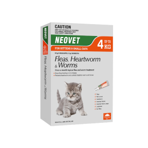 Neovet Kittens & Small Cat Up to 4kg Orange