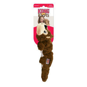 KONG Scrunch Knots Squirrel Dog Toy