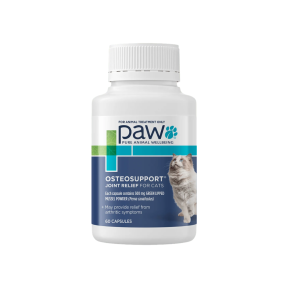 PAW OsteoSupport Joint Relief Cat 60 Capsules