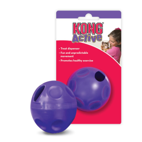 KONG Treat Dispensing Ball Cat Toy