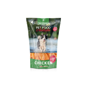 Pet Food Australia Chicken Jerky Dog Treats 500g