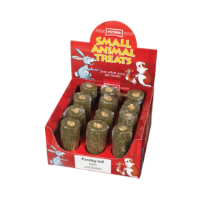 Peters Parsely Roll With Oat Flakes Small Animal Treat Box