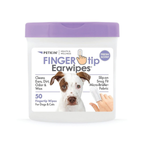 Petkin Fingertip Ear Wipes 50 Pack