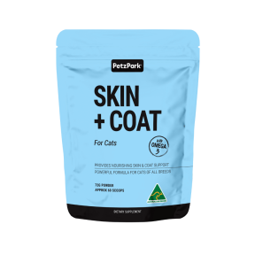 Petz Park Skin + Coat Powder Supplement For Cats