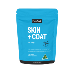 Petz Park Skin + Coat Powder Supplement For Dogs