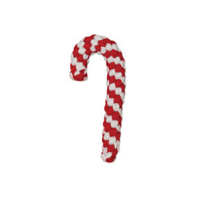 Prestige Christmas Candy Cane Rope Dog Toy 23cm