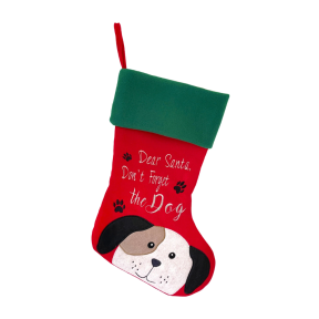 Prestige Christmas Dog Stocking 45cm