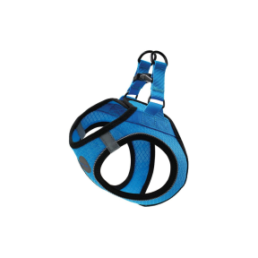 Scream Small Dog Quick Fit Reflective Dog Harness Loud Blue