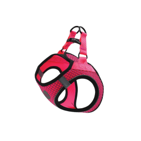 Scream Small Dog Quick Fit Reflective Dog Harness Loud Pink