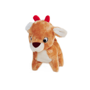 ZippyPaws Christmas Reindeer Dog Toy 22x20cm