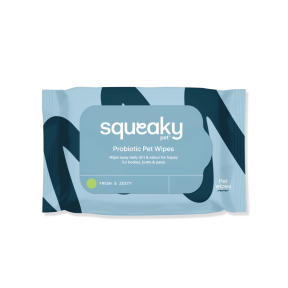 Squeaky Pet Probiotic Pet Wipes Fresh & Zesty