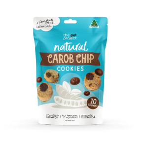 The Pet Project Carob Chip Cookies For Dogs 10 Pack