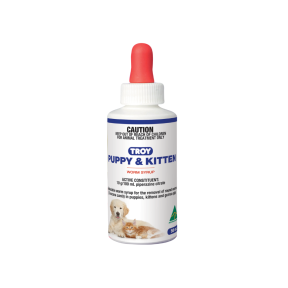 Troy Puppy & Kitten Worm Syrup 50ml