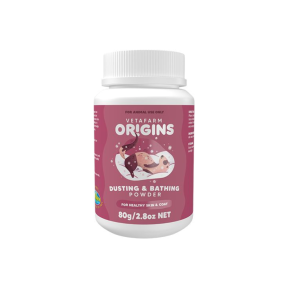 Vetafarm Origins Dusting & Bathing Powder for Small Animals 80g