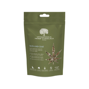Vetalogica Hemp Clinicals Skin & Coat Cat Treats 100g