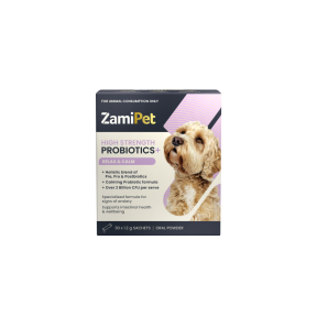 ZamiPet High Strength Probiotics+ Relax & Calm Front